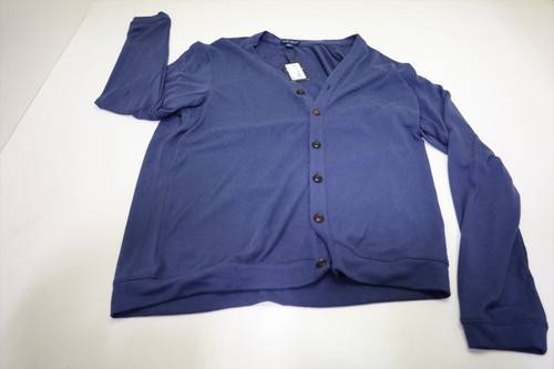 Peter Millar Golf Latrobe Cardigan Sweater Mens Size Medium NAV New INV13085066