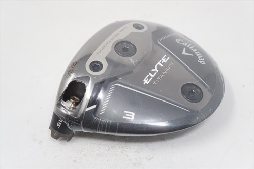 New Callaway Elyte Titanium 15* Fairway Wood Club Head Only Inv13194965 Lefty Lh
