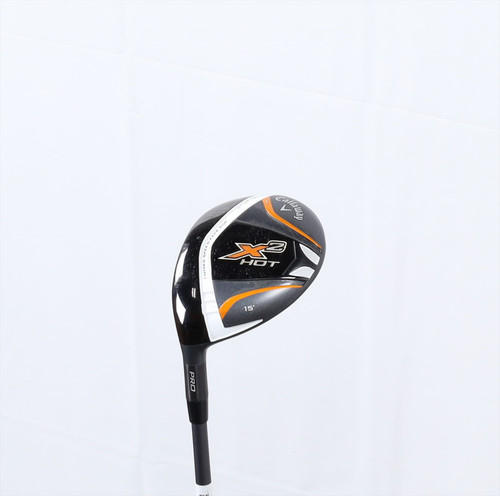 Callaway X2 Hot Pro 15° 3 Fairway Wood Stiff Tour Blue Good Left