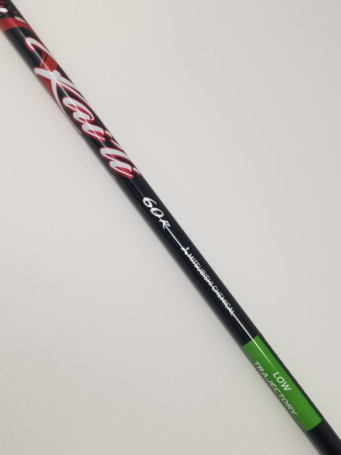 Mitsubishi Kai'Li Red 60-R 64g Regular 44" Driver Shaft Taylormade Stealth 2