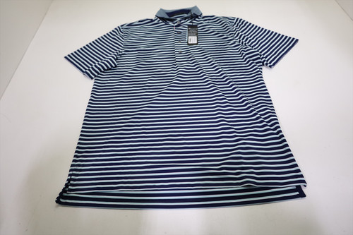 Greyson Pescadero Polo Mens Size Medium Maltese Blue/Bloomfield New INV13139514