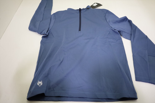 Greyson Sequoia 1/4 Zip Pullover Mens Size Medium Vintage Indigo New INV13144335