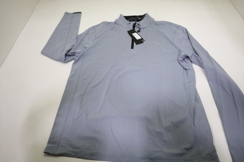 Greyson Golf Tate 1/4 Zip Pullover Mens Size Medium Moonstone New INV13144338