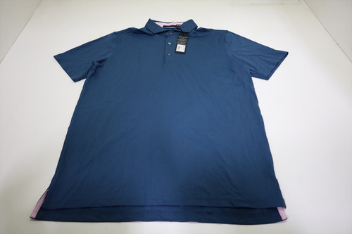 Greyson Golf Cayuse Polo  Mens Size  Medium Aegean Regular  New INV13139505