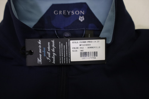 Greyson Colorado Hybrid 1/4 Zip Pullover Mens Size Medium