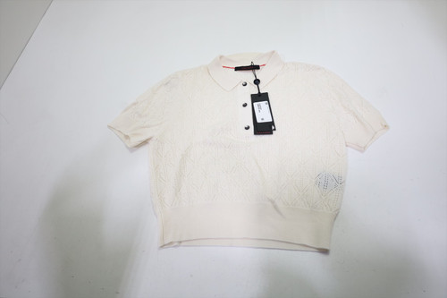 Greyson Golf 75% Wool/25% Silk Sweater Womens Size Small Arctic New INV13107227