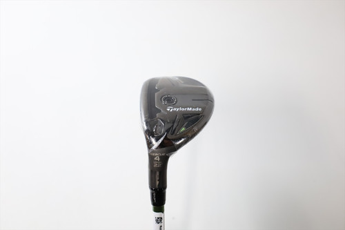 Taylormade Qi35 Rescue 22° 4 Hybrid Extra Stiff Nv Green 85 Nxt Left Hand Lh