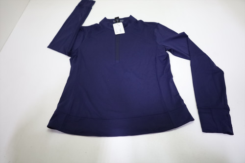 Greyson Golf 1/4 Zip Pullover Womens Size Small Maltese Blue Regular INV13120225