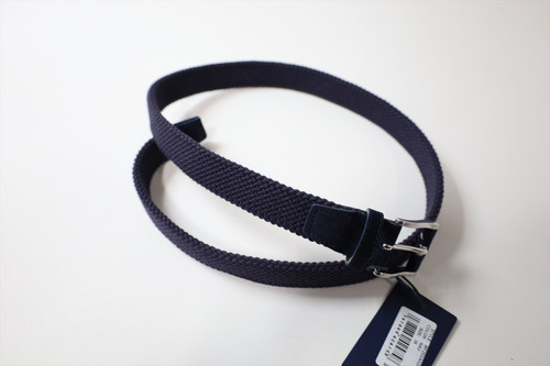 New PETER MILLAR Golf Crafted Woven Belts  Men  36 Navy MF25XA02A INV13305936