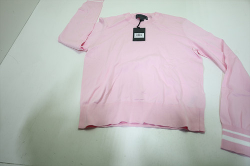 G/Fore COOLING COTTON Sweater Womens Size Small BLUSH Crewneck New INV13178463