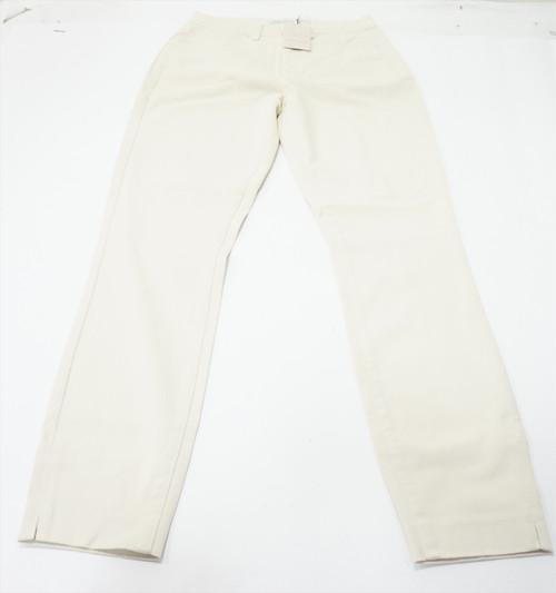 Peter Millar Karlie Stretch Sateen High Rise Pants Womens Size 2 Stone 980C New