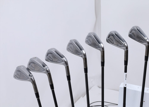 Srixon Zxi7 Black Chrome Iron Set 5-Pw, Aw Stiff Dynamic Gold S400