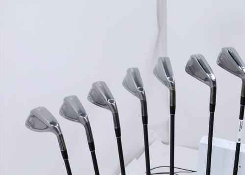 Srixon Zxi5 Black Chrome Iron Set 5-Pw, Aw Stiff Dynamic Gold Mid