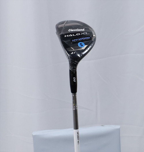 Cleveland Halo Xl Hy-Wood 20° 4H+ Hybrid Stiff Ascent Pl 40 13293856 Left Hand