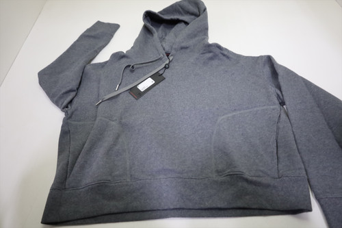 Greyson Blank Aspen Boxy Hoodie Pullover Womens Size Small Smoke New INV13159097