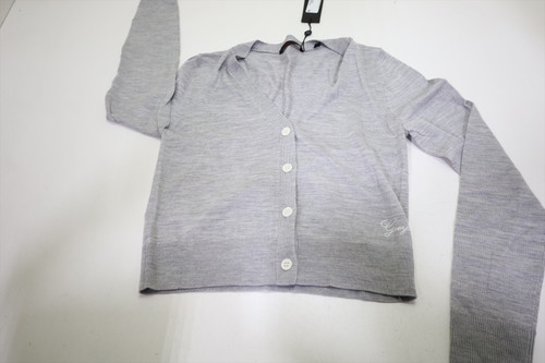Greyson 75% Wool/25% Silk Sweater Womens Size Small Light Grey INV13151833
