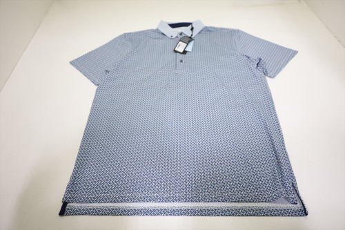 Greyson Golf Flock Together Polo Mens Size Medium Arctic New