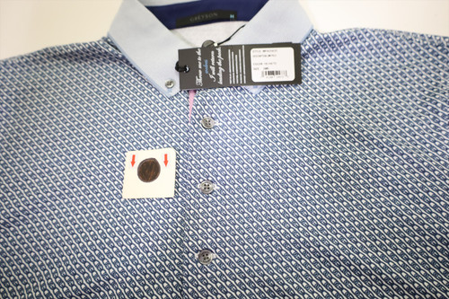 Greyson Golf Link Polo Mens Size Medium Arctic New INV13113647
