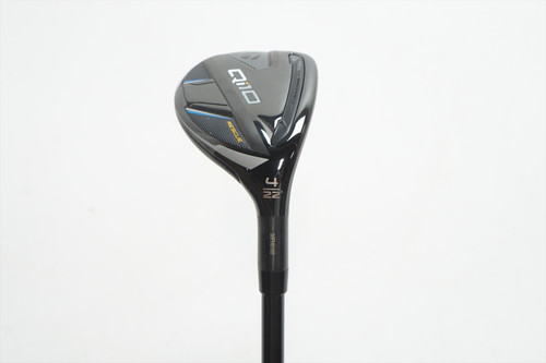 Taylormade Qi10 22° 4 Hybrid Stiff Flex Hzrdus Rdx Smoke Black 80G Good