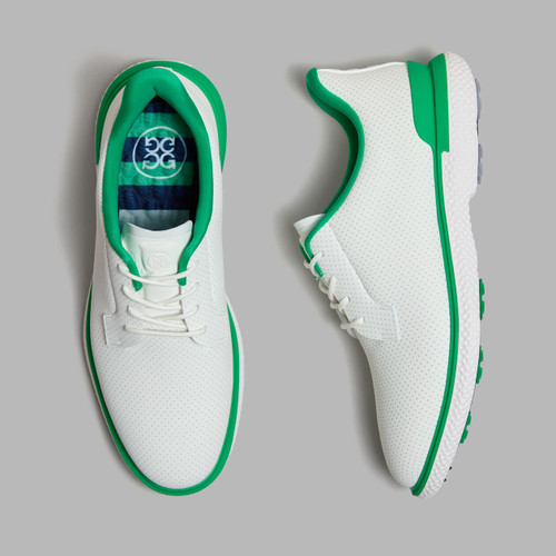 G/FORE Golf GALLIVAN2R PERFORATED KILTIE Shoes Womens Size 7 SNOW/CLOVER INV13365998