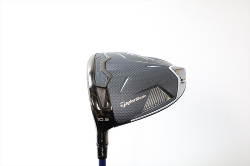 Taylormade Qi35 Max Lite 10.5° Driver Regular Flex Riptide Cb Good Left Hand Lh
