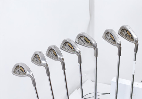 Ping G430 Green Dot Iron Set 5-Pw, Gw Regular Dynamic Gold 105