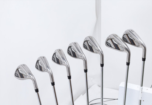 Callaway Mavrik Iron Set 5-Pw, Aw Regular Flex Elevate 95 Steel 13333003 Good