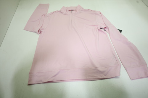 G/Fore SOFT TOUCH JERSEY 1/4 ZIP Pullover Mens Size Medium BLUSH New INV13174482