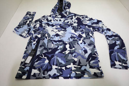 Greyson Forest Camo Cokato Hoodie Pullover Men Medium Delphinium INV13203079