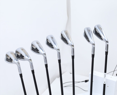 Ping G400 Black Dot Iron Set 5-Pw, Uw Senior Flex Alta Cb Graphite 13409807 Good