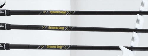 Srixon Zxi7 Black Chrome Iron Set 4-Pw Stiff Flex Dynamic Gold