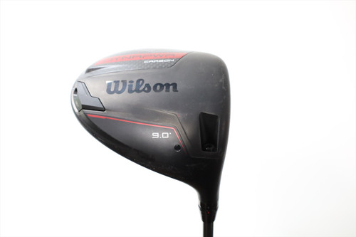 Wilson Dynapower Carbon 9° Driver Extra Stiff Flex Even Flow Riptide 70 Good