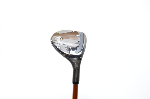 Taylormade Qi35 Max Lite Rescue 27° 5 Hybrid Regular Flex Aldila Nvs Orange Good