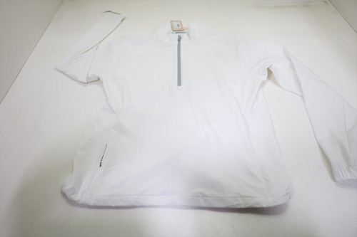 Peter Millar Golf Dunes Half-Zip Pullover Mens Size Medium WHT INV13489623