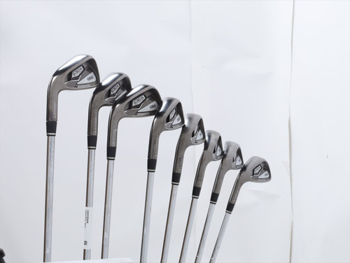 Adams Idea Black Cb3 Iron Set 4-Pw, Gw Stiff Kbs Tour 13472249 Good Left Hand Lh