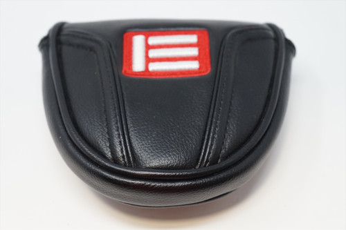 Evnroll Golf Black Leather Mallet Putter Headcover Good