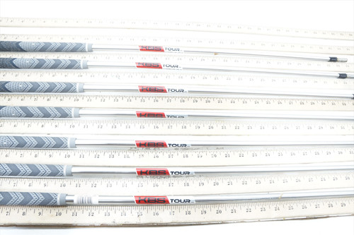 Kbs C-Taper Lite 105g Regular 34"-37.25" 7Pc Iron Shaft Set Pulls .355 6458