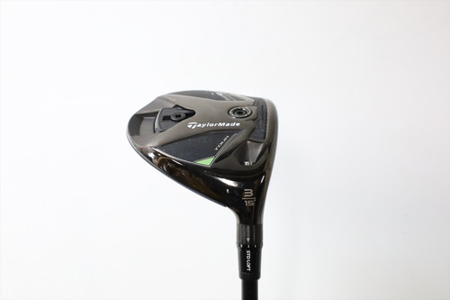 Taylormade Qi35 Tour 15° 3 Fairway Wood Stiff Flex Mitsubishi Kai'Li White Good