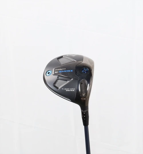 Callaway Paradym Ai Smoke Ti 340 Mini 11.5° Driver Stiff Denali 493325 Excellent