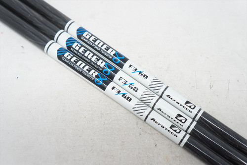 (3) Aerotech Gener8 F3 60 Regular Flex 3pc Wedge Shaft Set Pulls 34.5" .370