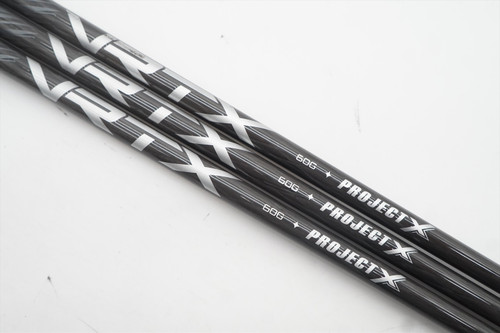 3) Project X VRTX 80g Stiff Flex 3pc. Wedge Shaft Set Pulls 34