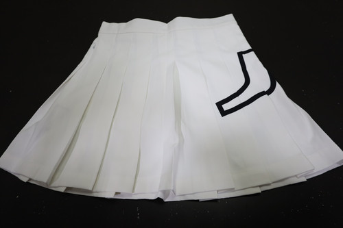 New J Lindeberg Golf Naomi Skorts Womens Size Medium White INV13414374