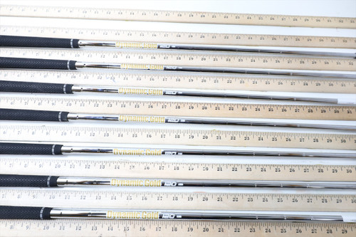 True Temper Dynamic Gold 120 S300 37.5-34.25" Iron Shaft Set Pulls .355 662611