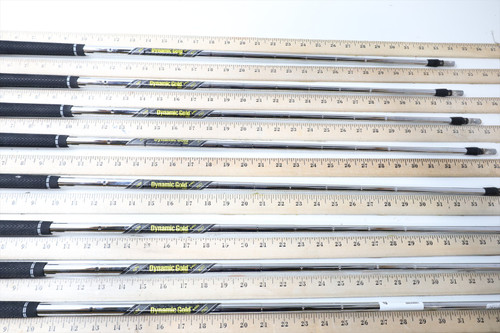 True Temper Dynamic Gold Mid 100 S300 35.5-37.5 Iron Shaft Set