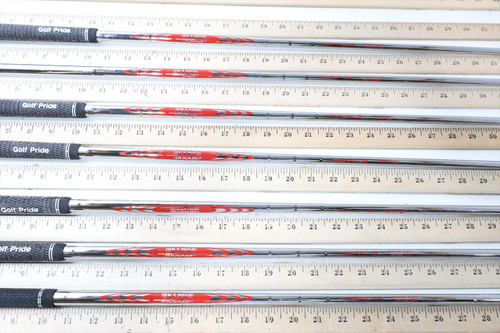 Nippon Modus Tour 120G X-Stiff 34-37" Iron Shaft Set Pulls 7Pc .355 Nv13288256