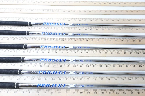 Project X Lz 6.0 120G Stiff 34.5-37.25" Iron Shaft Set Pulls 6Pc .355 Nv13186886