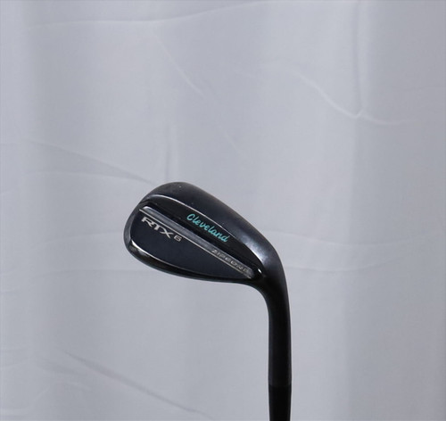 Cleveland Rtx 6 Zipcore Black Satin Low Grind Wedge 60° Project X Lz 512563 Good