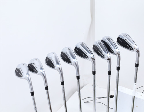 Taylormade Qi Iron Set 5-Pw, Aw, Sw Regular Flex Kbs Max Mt 85 13533507 Good