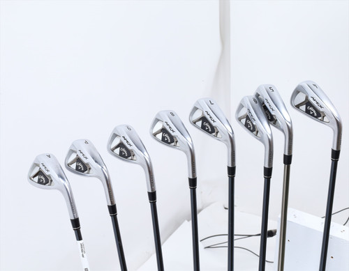 Callaway Apex 21 Iron Set 4-Pw, Aw Stiff Flex Ust Recoil Dart 75 13537133 Good
