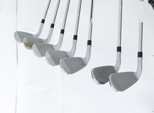 Taylormade Qi Iron Set 5-Pw, Aw Stiff Flex Fst Kbs Max Mt 85 Steel